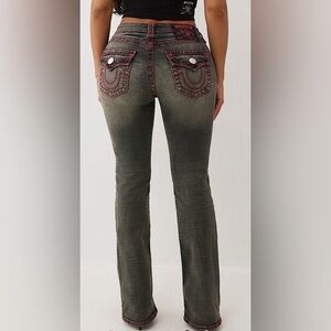 True Religion BECCA MID RISE SUPER T BOOTCUT JEAN